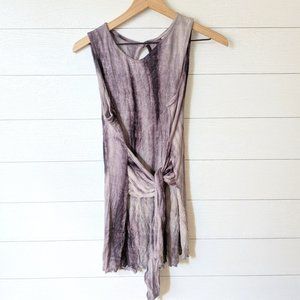 Lucy Love Tie Dyed Bow Tank Top S